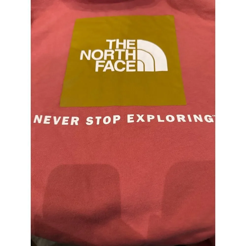 The North Face Men’s Box NSE Pullover Hoodie Small S Faded Rose Red/Pink